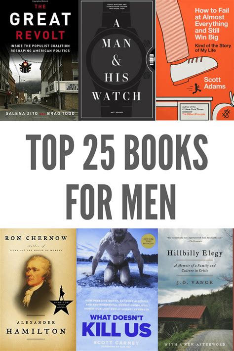 25 Top Books Men Probably Dont Know About Top Books Books Good Books