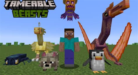 Tameable Beasts Mod 1 19 2 1 19 Flying With The Phoenix Mc Mod Net