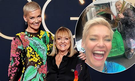 Homeless Denise Drysdale Attends The Logie Awards With Jessica Rowe