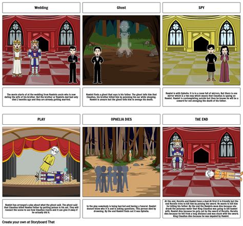 Hamlet Storyboard By Fda Be
