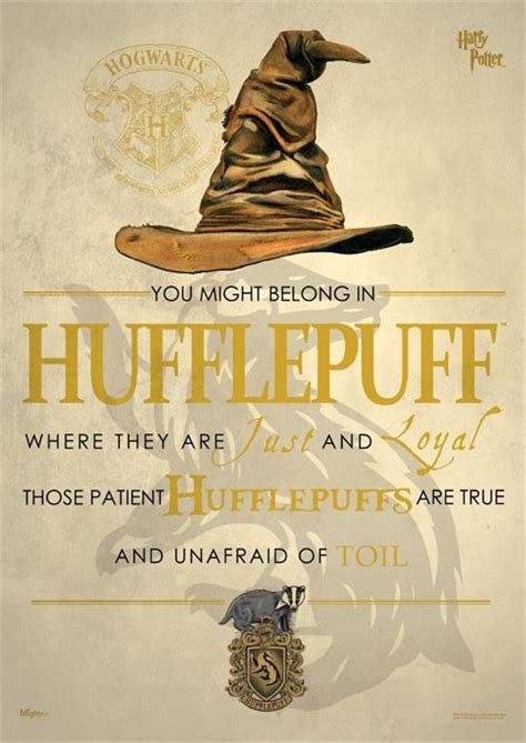 Harry Potter (Sorting Hat Hufflepuff) MightyPrint Wall Art