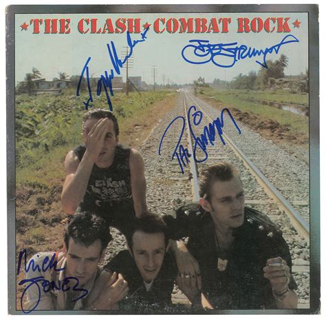 The Clash Signed Album