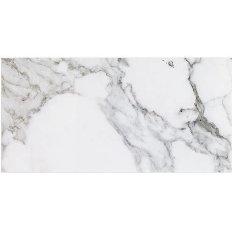 Calacatta Gold 6x12 Subway Tile Polished And Honed Polished Marble