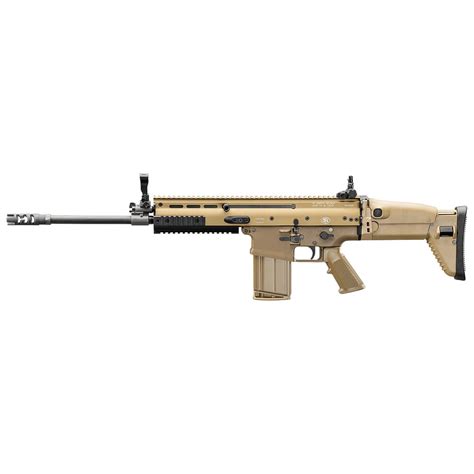 FN SCAR S NRCH X Mm Bbl Semi Auto FDE Rifle W Rd Mag For Sale