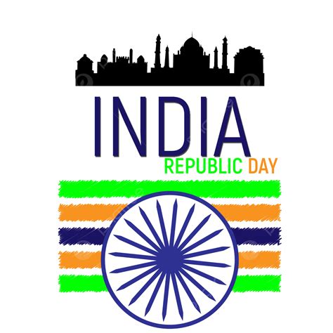 26 January India Republic Day Png Vector Transparent Background Free
