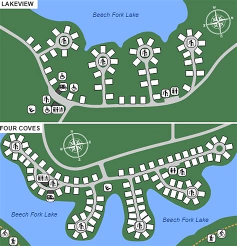 Beech fork state park campground site map. Beech Fork State Park Campground Map | Map nhautoservice