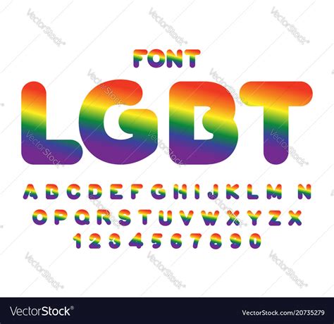 Rainbow Letters Svg Rainbow Alphabet Svg Gay Pride Letters My XXX Hot Girl