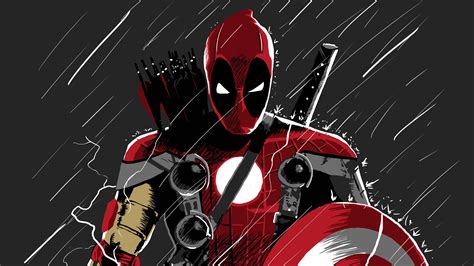 Deadpool Superhero Hd Superheroes 4k Wallpapers Images Backgrounds