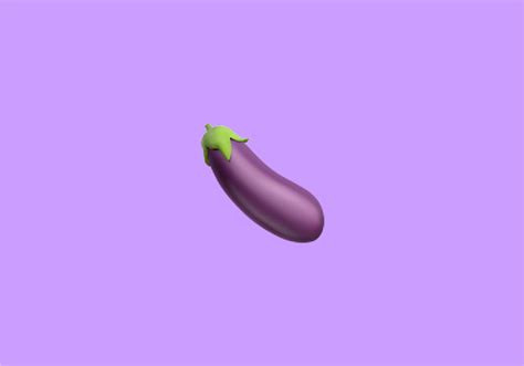 🍆 eggplant emoji meaning