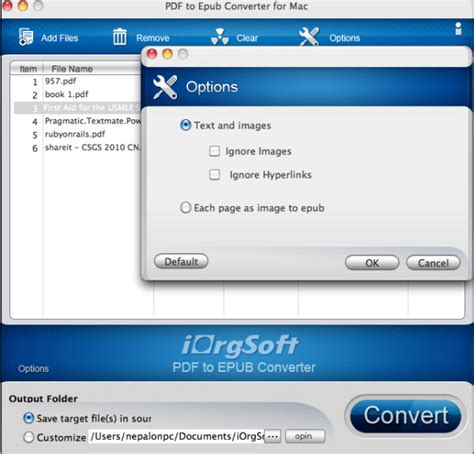 Import pdf files from your computer, tablet, mobile phone or the cloud convert pdf files anonymously, free and without registration. Turn eBook from PDF to ePub for Sony Reader and Nook