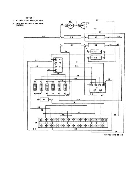 Point to point wiring diagram source. Figure 6-35. Power supply assembly, point-to-point wiring ...
