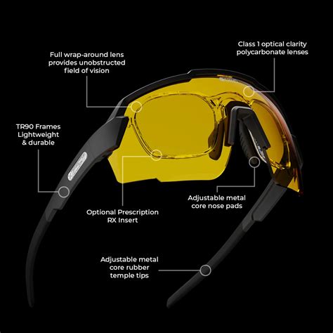 X Sight Sport Fulcrum Shooting Glasses