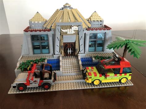 Nostalgia Overload Custom Lego Jurassic Park Visitors Center W