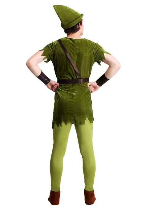 Mens Plus Size Classic Peter Pan Costume Storybook Costumes