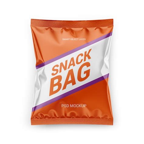 Premium Psd Snack Packaging Mockup