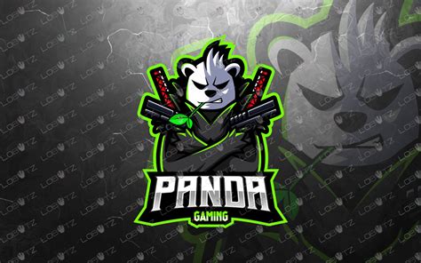 Premade Panda Mascot Logo Panda Esports Logo For Sale Lobotz Ltd