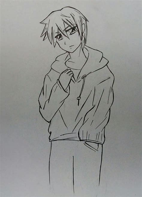 How To Draw An Anime Boy Shounen Feltmagnet