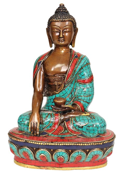 It is said that when a buddha dies he or she is not reborn but passes into the peace of nirvana, which is not a heaven but a transformed state of existence. Tibetan Buddhist Lord Buddha in Bhumisparsha Mudra - Made ...