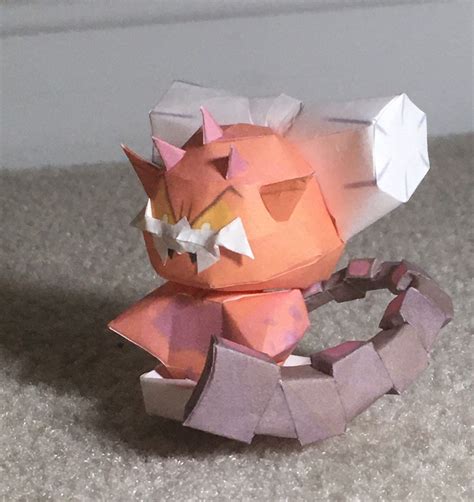 Chibi Landorus Papercraft Pokemon Craft Paper Crafts Crafts For Kids