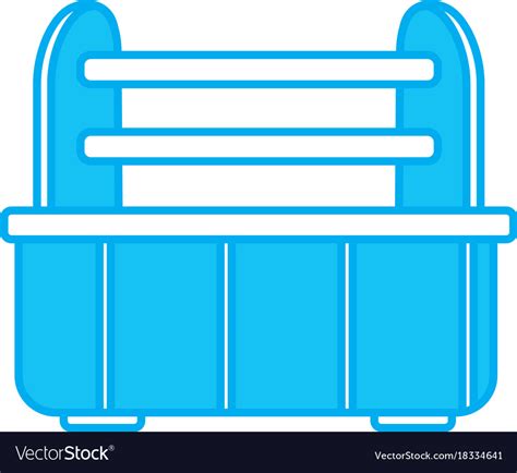 Empty Toolbox Isolated Royalty Free Vector Image