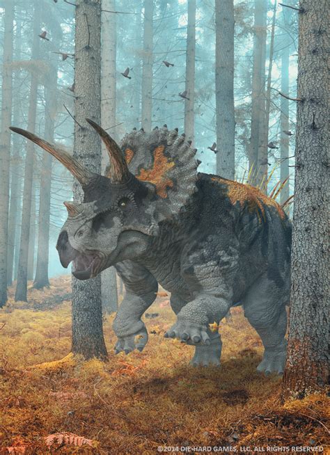 Triceratops Card By Herschel Hoffmeyer On Deviantart Prehistoric