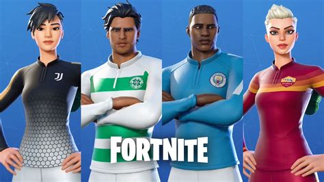 Fortnite Rep Your Club Footballsoccer Skins Available Now Youtube