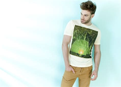 Green Screen T Shirt And Brown Trousers Fandf 2013 Spring Summer