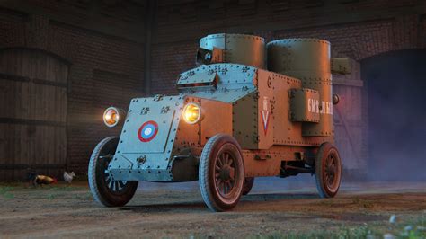 Austin Putilov Armored Car Finished Projects Blender Artists Community