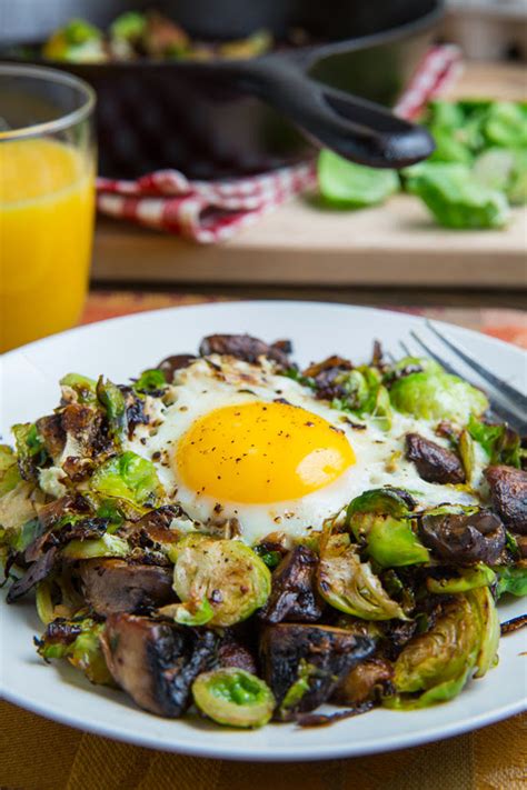Brussels Sprout And Mushroom Hash Recipe On Closet Cooking