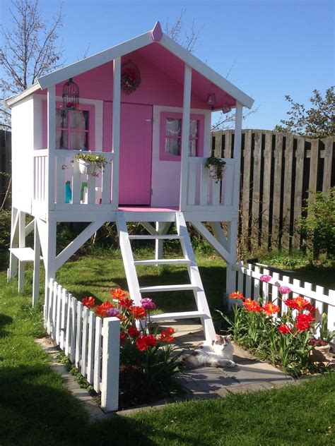 Elevated Playhouse For Kids