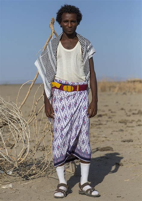 Ethiopian People Tribes Man Africa