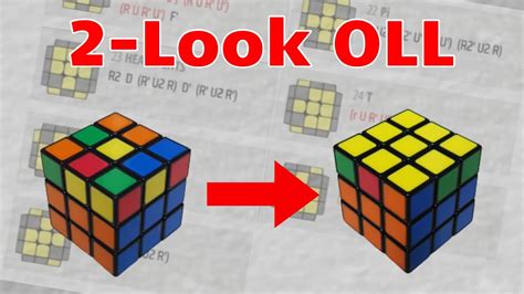 Collection of 2loll (2 look oll) cfop method algorithms. 2-Look OLL In Under 4 Minutes! | Beginner's CFOP Tutorial - YouTube