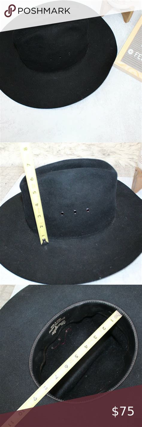 Wrangler Sheepskin Leather Band Felt Cowboy Hat Felt Cowboy Hats