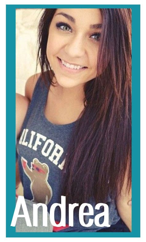 Introduction Andrea By Mxlody Liked On Polyvore Andrea Russett