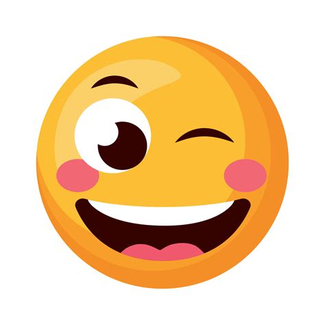 Emoji Face Happy 11136821 Vector Art At Vecteezy
