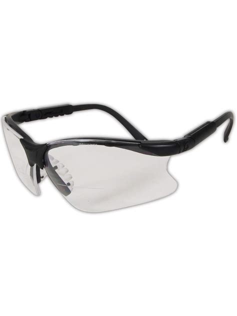 gateway safety 16mc25 scorpion mag safety glasses 2 5 diopter magnification clear lens black
