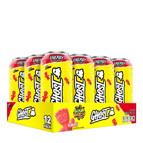 Energy Drink Sour Patch Kids Redberry Gnc