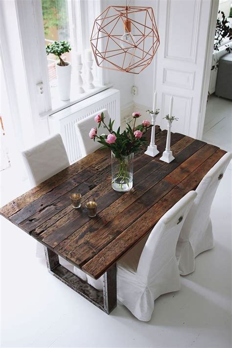 old wood farmhouse dining table More Dining Room Design, Dining Room