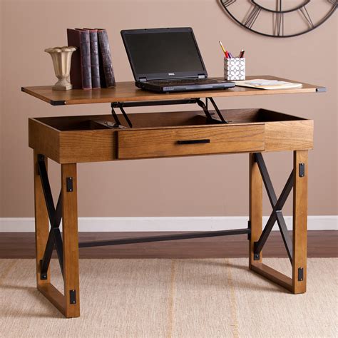 Sit or stand as you work with height adjustable desks from costco.com. Southern Enterprises Canton Adjustable Height Desk - Desks ...