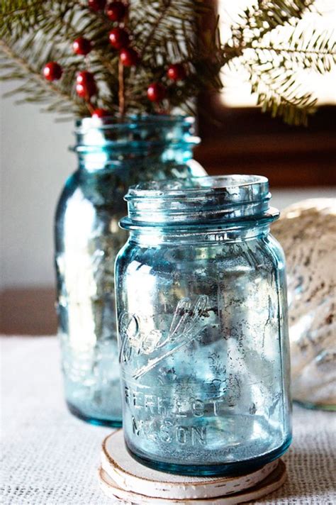 Pin By Butterflies And Fireflies On Things To Decorate Mercury Glass Diy Mason Jar Diy