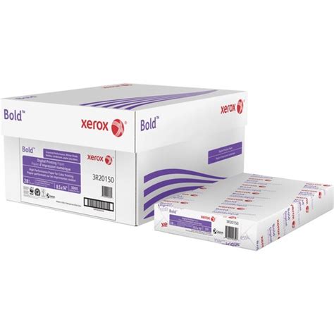 Xerox Bold Digital Printing Paper White Commercial Printing Paper