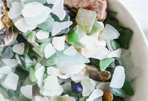 Diy Sea Glass Bowl · Vickymyerscreations