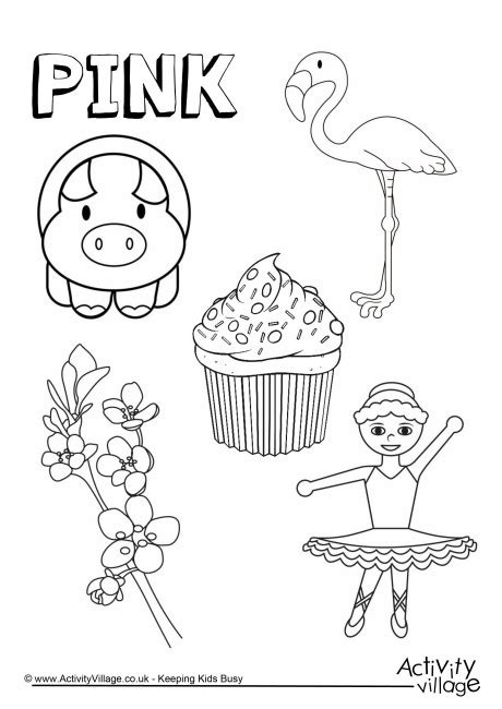 The Best Free Pink Coloring Page Images Download From 302 Free