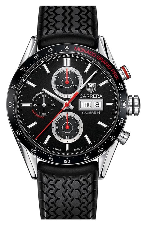 Today, the monaco grand prix still cultivates its difference, like in 1928: TAG Heuer 'Monaco Grand Prix' Automatic Watch (Limited ...
