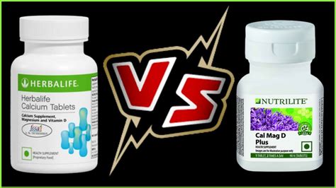 Herbalife Calcium Tablets Vs Amway Nutrilite Cal Mag D Plas In Hindi