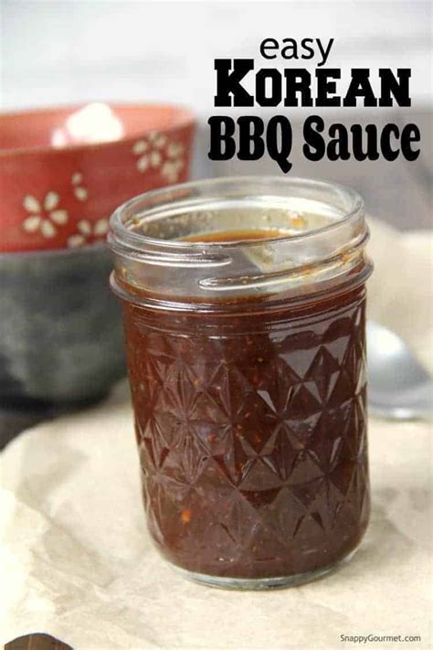 Stir in soy sauce, asian pepper sauce, and sesame oil. Korean BBQ Sauce - the BEST! - Snappy Gourmet
