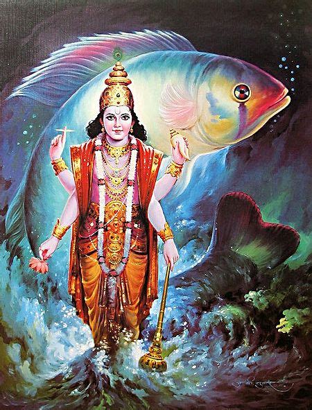 Matsya Avatara Incarnation Of Vishnu