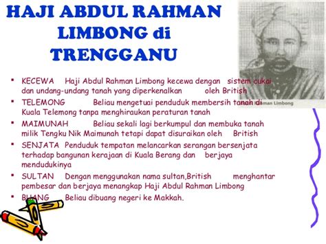Nasionalisme di malaysia sehingga perang dunia kedua (haji abdul rahman limbong). Sejarah Tingkatan 5 Bab 2 Nasionalisme di Malaysia ...