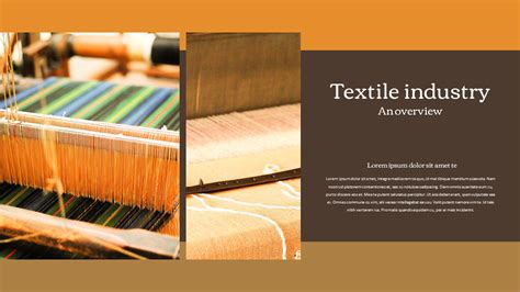 Textile Industry Powerpoint Presentation Designbusinesstemplates