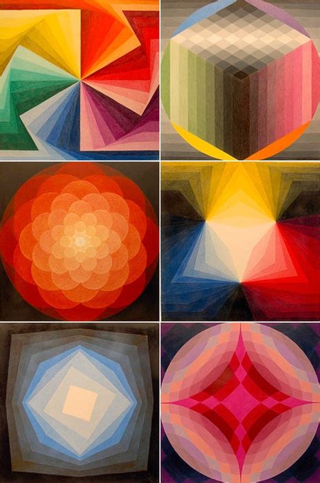 Geometric Abstraction Art By Zanis Waldheims Via Butdoesifloat
